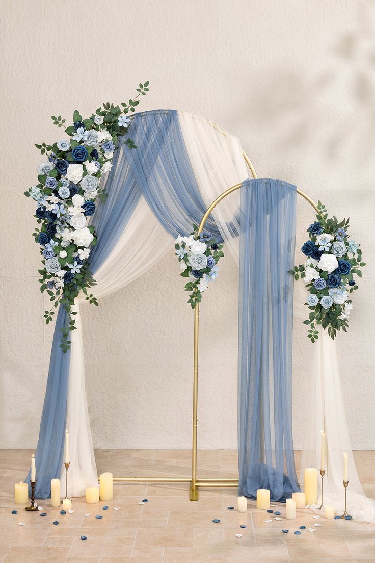 Blue Flowers Love 1